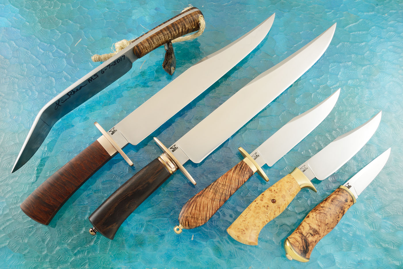 Journeyman Smith Test Set (5 Knives and Performance Test Blade)