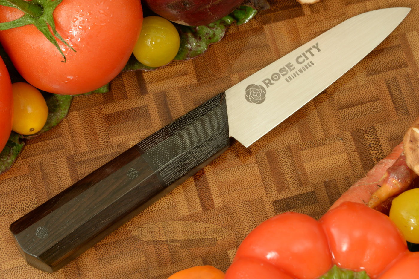 Swift Paring Knife (Petty) -- 3-3/4 in. -- with African Blackwood -- AEB-L Stainless Steel