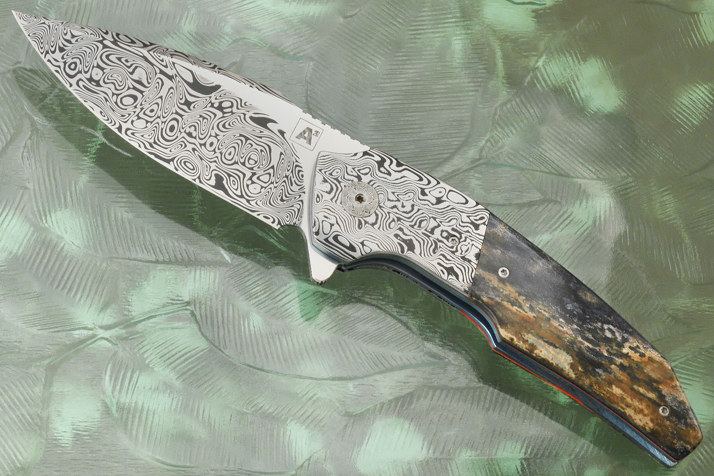 A6 Middi Premium with Mammoth Ivory and Damasteel (Ceramic IKBS)
