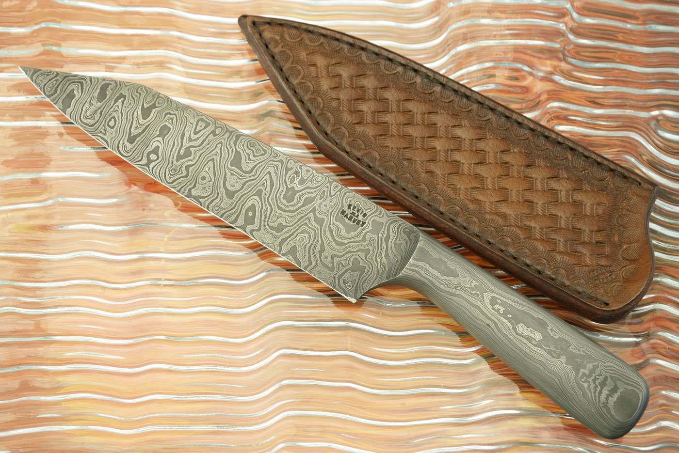 Integral Damascus Chef's Knife (5-3/4