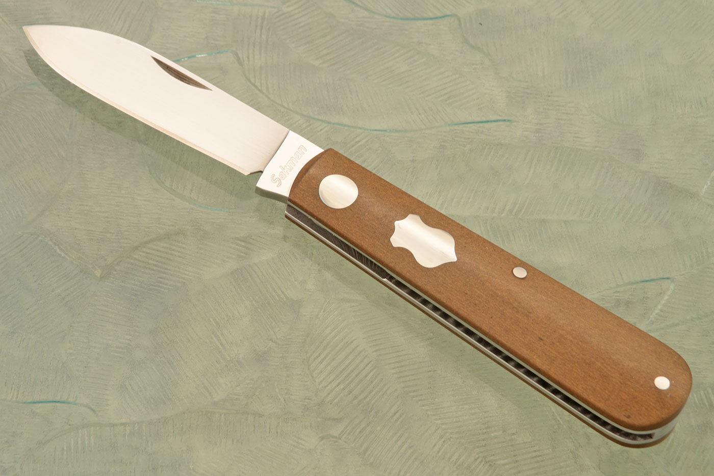 Oryx Slipjoint with Brown Richlite