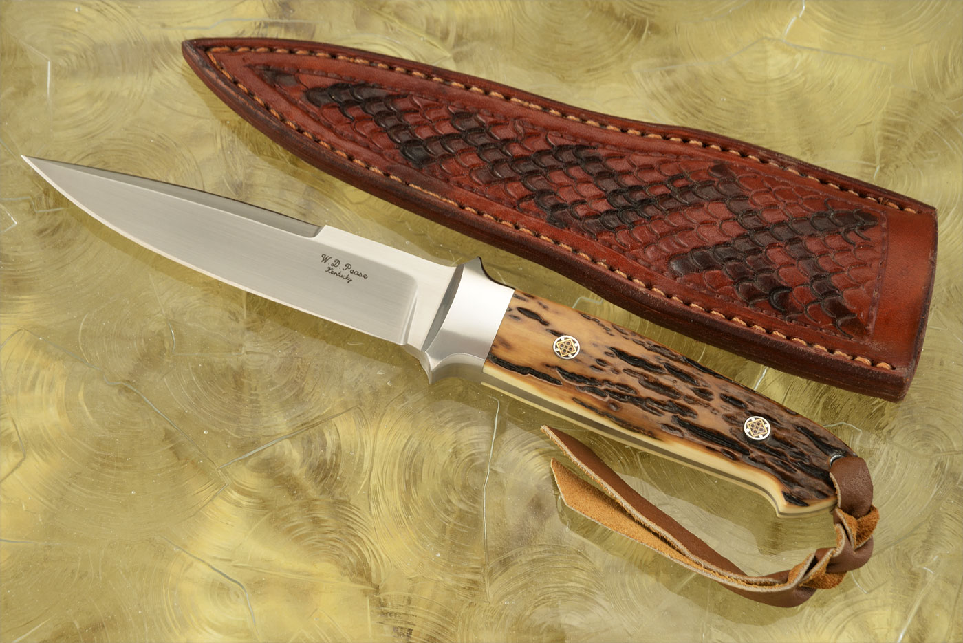 Chute Knife with Mammoth Ivory
