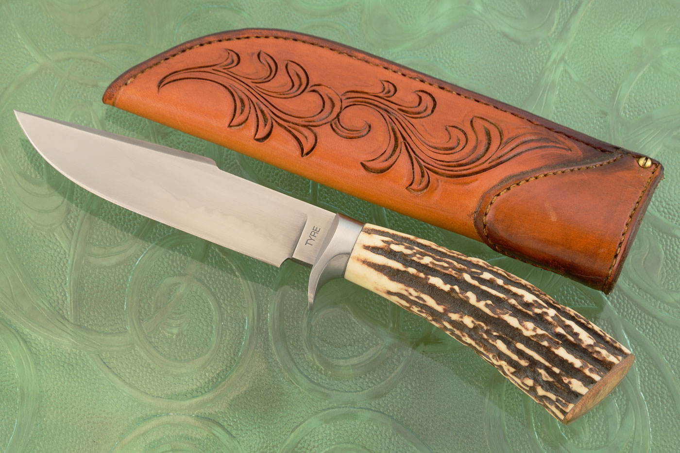 Forged Hunter with Sambar Stag