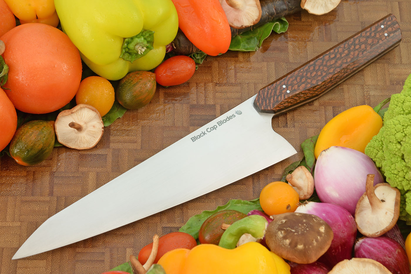 Chef's Knife (8 in.) with Leopardwood - AEB-L