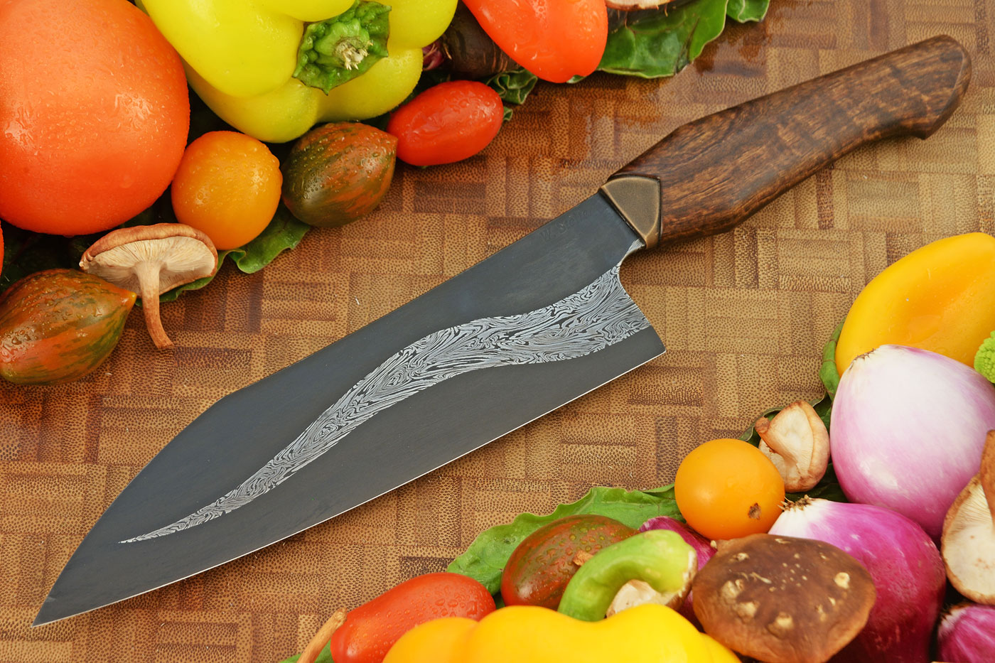 Serpent's Tongue Chef's Knife (6-3/4 in.) with Rooibos