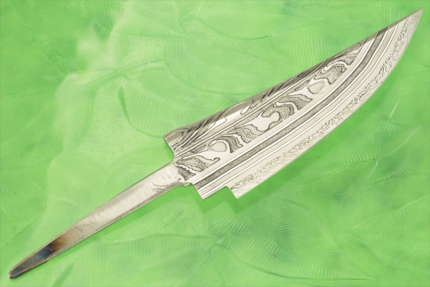 Multi-Bar Damascus Blade (5 inch)