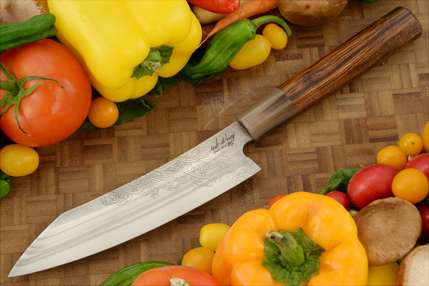 Chef's Knife (7 in.) with Ironwood and Buffalo Horn