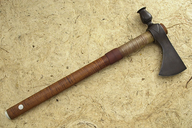 Eastern Curly Maple Tomahawk Hammer