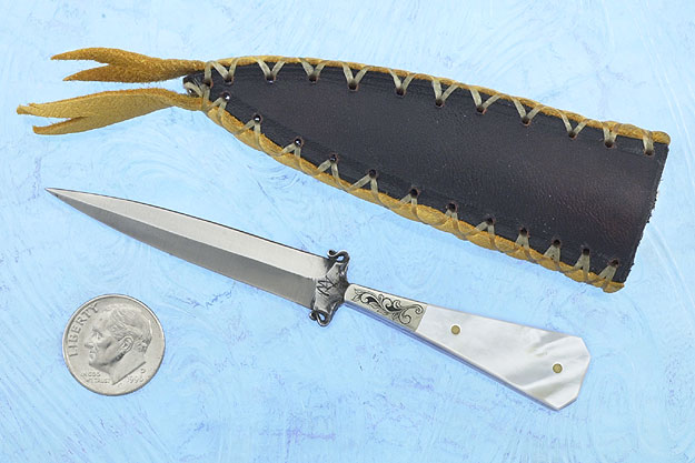 Early Miniature Engraved Dagger