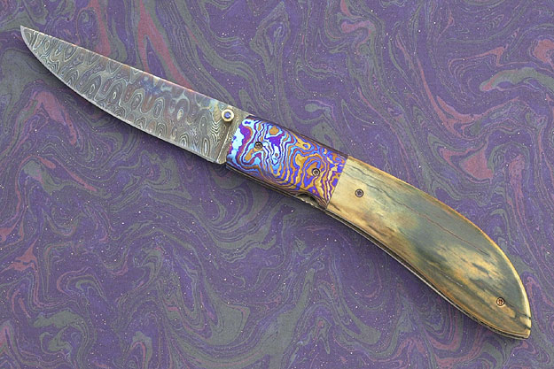 Blue Eyed Ti-Di (for Timascus/Damascus/Ivory)