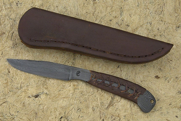 Damascus Caping Knife