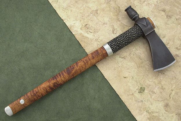Hammer Pole Tomahawk with Eastern Curly Maple