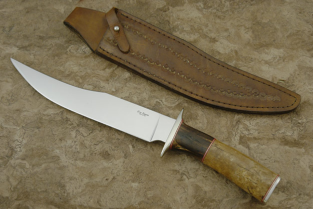 Oosic and Spalted Maple Bowie
