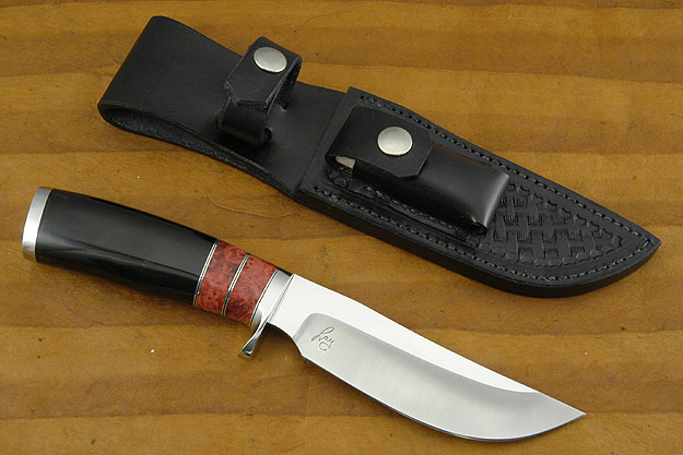 Long Hunter with Buffalo Horn and Red Maple