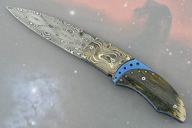 X'Cite with Fossil Mammoth Ivory and Mokume