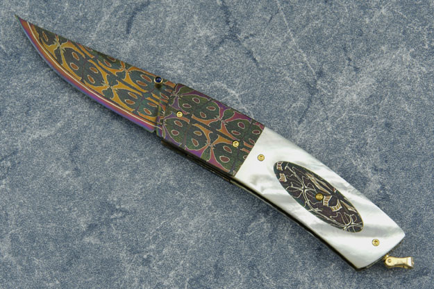Mother of Pearl and Damascus Interframe