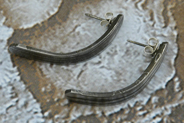 Damascus Arch Earrings