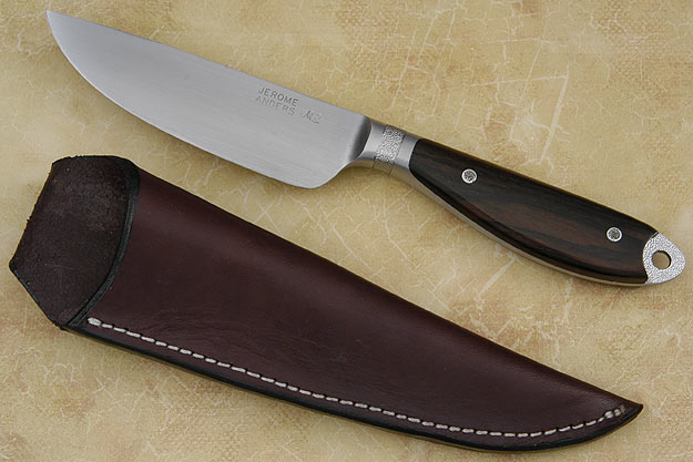 Full Tang Integral Utility with Ebony