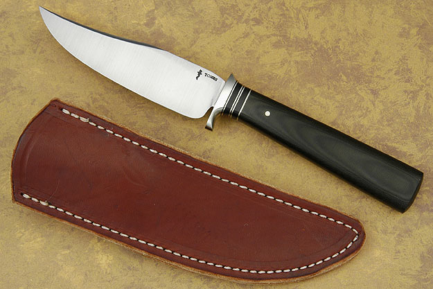 Model 1B - Clip Point Hunter with Micarta