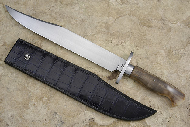 Clarkson Bowie with Walrus Ivory