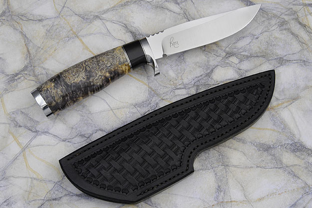 Canadian Hunter with Gold and Black Box Elder and Buffalo
