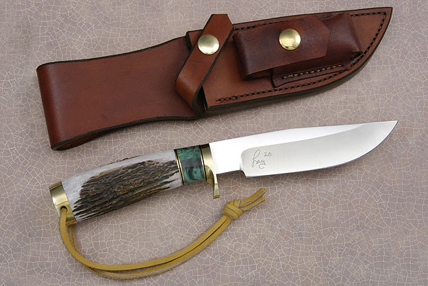 Traditional with Elk  (30th Anniversary Knife)