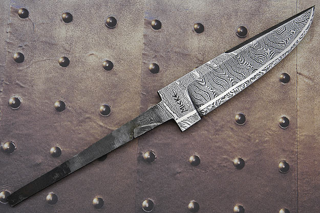 Twist and Explosion Damascus Blade (4 1/3 in.)