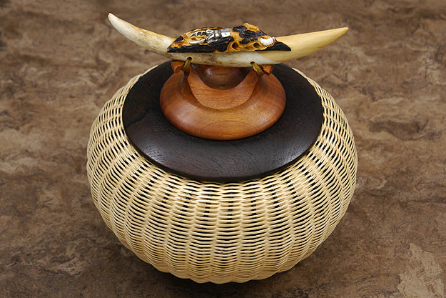 Stag Beetles Art Basket
