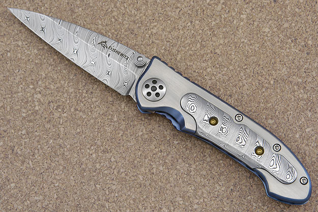 Prodigy with Damascus Inlay