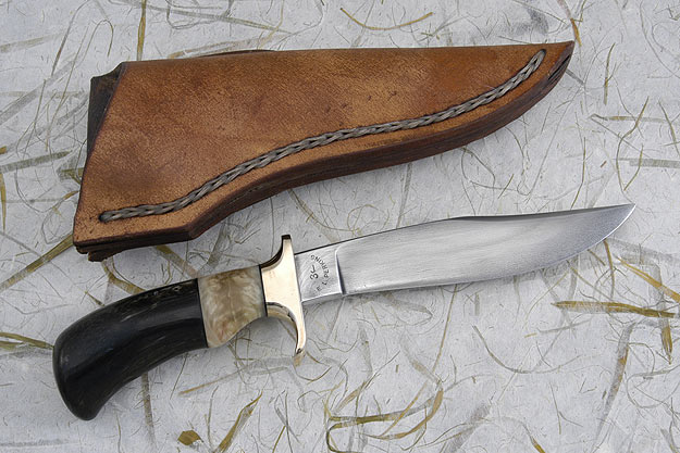 Black Pronghorn Bowie (7 in.)