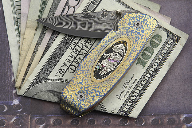 Ryu GENTLEMONey Pocket Knife and Money Clip