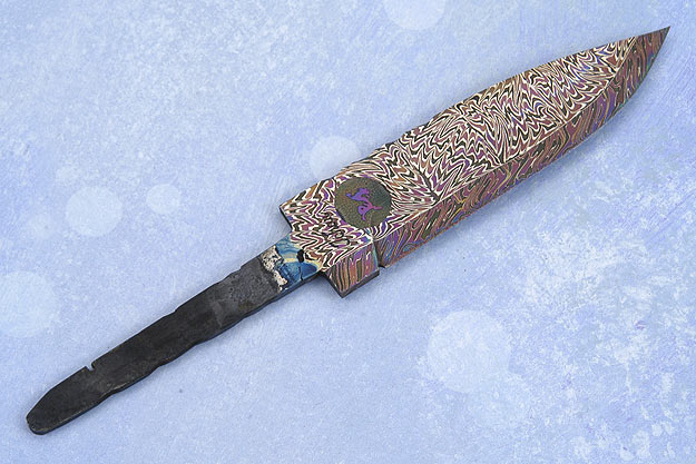 Dragon Mosaic Damascus Blade