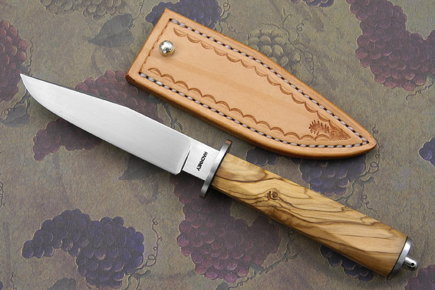 Olive Wood Gent's Bowie