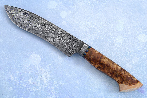 Carbon River Damascus Fighter