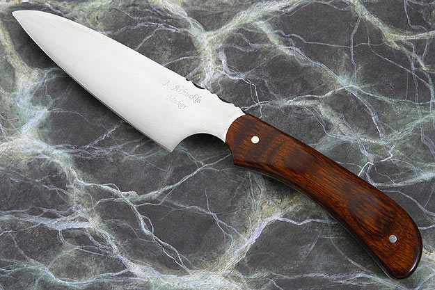 Chef's Utility Knife with Cocobolo DymondWood