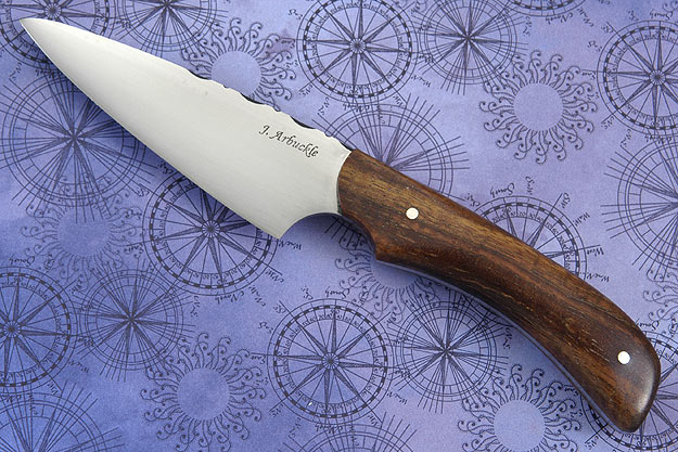 Chef's Utility Knife with Curly Koa