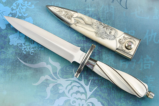 Fluted Ivory Dagger