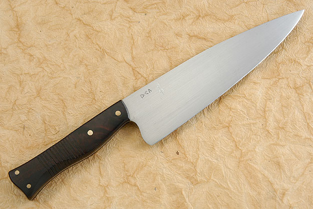 Chef's Knife with Carved Desert Ironwood - 8-1/4