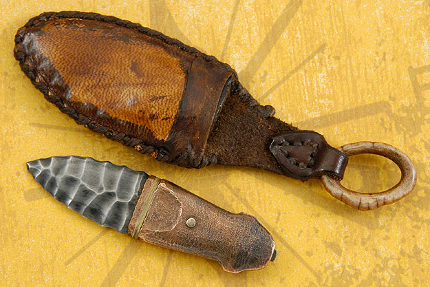 Knapped Steel Dorset Knife