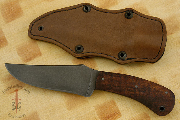 Belt Knife with Maple