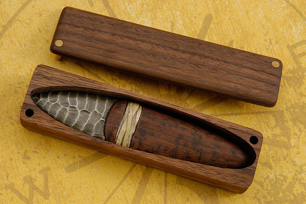 Knapped Bronze Snakewood Dagger