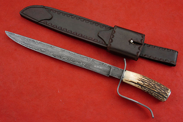 European Style Hunting Sword with Stag