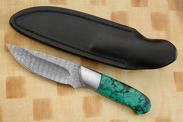 Damascus Outfitter with Malachite