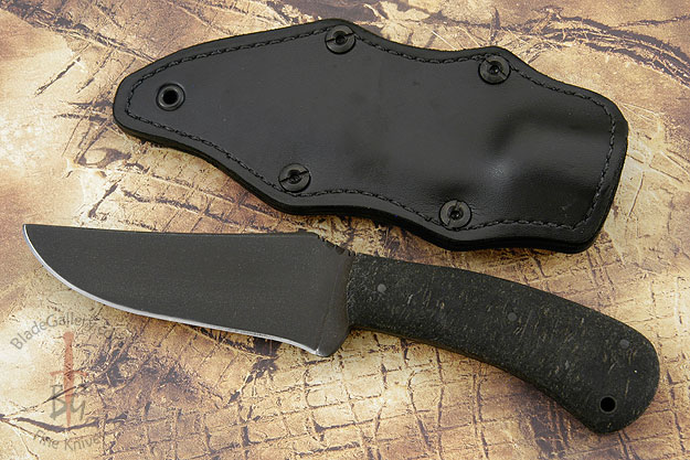 Belt Knife with Rubber (52100)