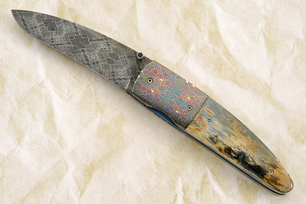 M1 with Mosaic Damascus and Mammoth Ivory