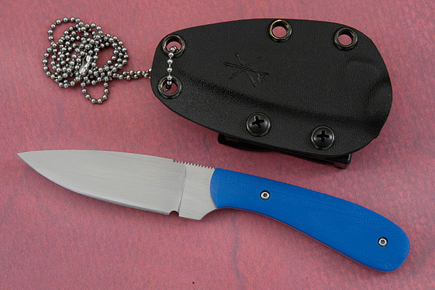 Small Practical EDC with Blue G10