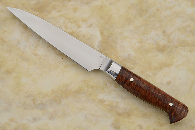 Paring Knife with Curly Koa (4-1/4 in)