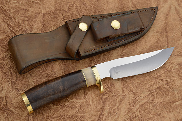 Long Hunter with English Walnut and Sheep Horn