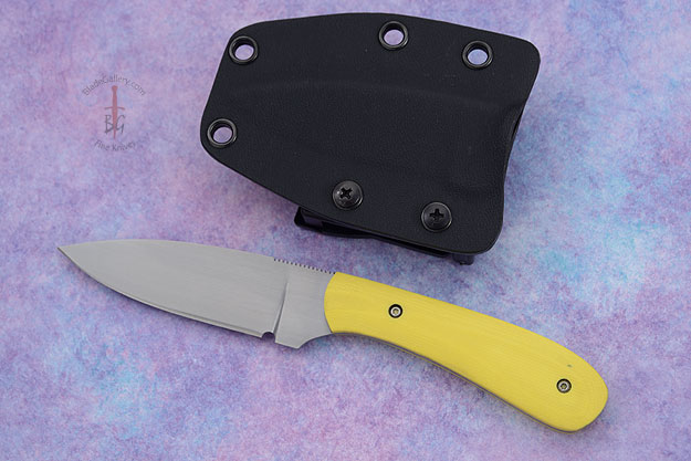 Small Practical EDC with Yellow G10