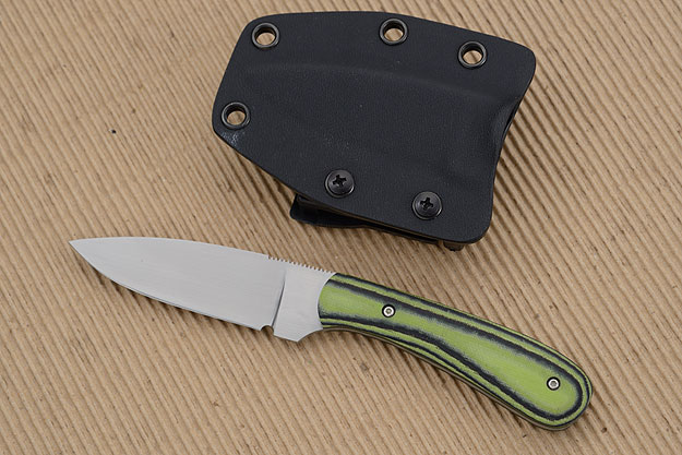 Small Practical EDC with Toxic Green and Black G10